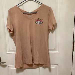 Ron Jon Light Brown Short Sleeve Tee